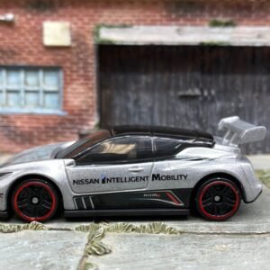 Loose Hot Wheels - Nissan Leaf Nismo RC02 - Silver and Black