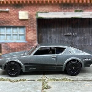 Loose Hot Wheels - Nissan Skyline 2000GT-R - Gray and Black