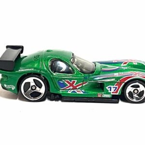 Loose Hot Wheels - Panoz GTR-1 - Green, Blue and Red