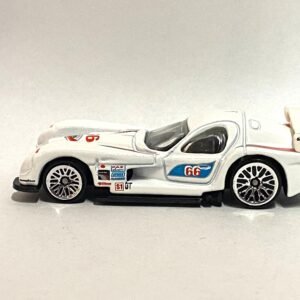 Loose Hot Wheels - Panoz GTR-1 - White, Red and Blue