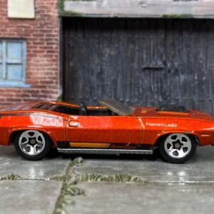 Loose Hot Wheels - Plymouth Barracuda Convertible King Kuda - Orange