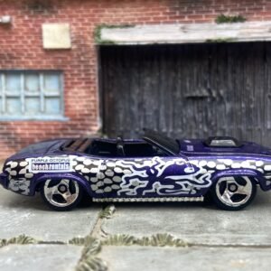 Loose Hot Wheels - Plymouth Barracuda Convertible King Kuda - Purple