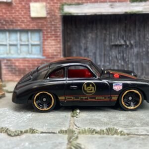 Loose Hot Wheels: Porsche 356A Outlaw - Satin Black