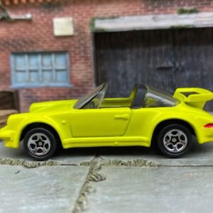 Loose Hot Wheels - Porsche 911 SC Targa - Bright Neon Yellow