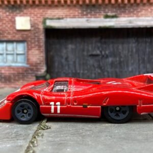 Loose Hot Wheels - Porsche 917LH Race Car - Red and White