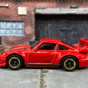 Loose Hot Wheels - Porsche 993 GT2 - Red and Black