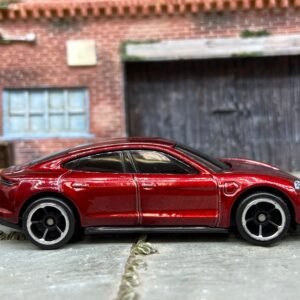 Loose Hot Wheels - Porsche Taycan Turbo 3 - Dark Red