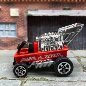 Loose Hot Wheels - Radio Flyer Wagon - Red