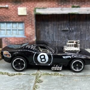 Loose Hot Wheels - Rodger Dodger - Black and White 8 Ball