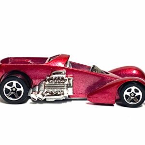 Loose Hot Wheels - Screamin Hauler Race Car - Dark Red