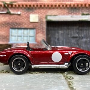 Loose Hot Wheels - Shelby Cobra 427 S/C - Red and White