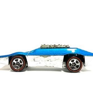 Loose Hot Wheels - Side Kick Race Car - Blue and Black