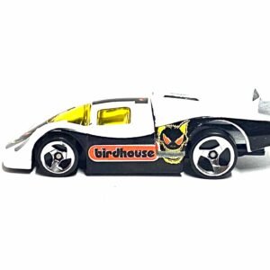 Loose Hot Wheels - Sol-Aire CX4 Race Car - White and Black Birdhouse