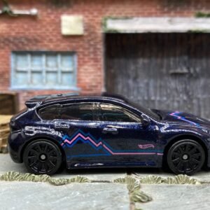 Loose Hot Wheels - Subaru WRX STI - Dark Blue and Pink