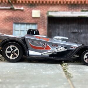 Loose Hot Wheels Super Comp Dragster Dressed in Silver