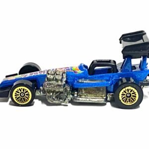 Loose Hot Wheels - Super Modified Track Racer - Blue Kerplunk