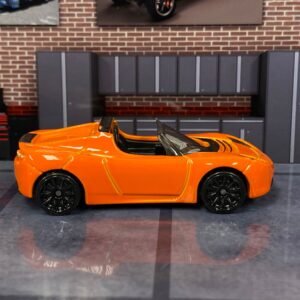 Loose Hot Wheels - Tesla Roadster - Orange