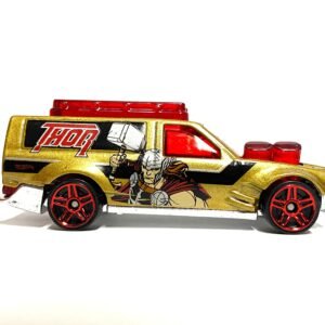 Loose Hot Wheels - Time Shifter - Gold and Black Thor