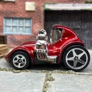 Loose Hot Wheels - Toon'd Twin Mill - Burgundy