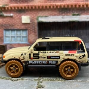 Loose Hot Wheels - Toyota Land Cruiser 80 - Tan and Black