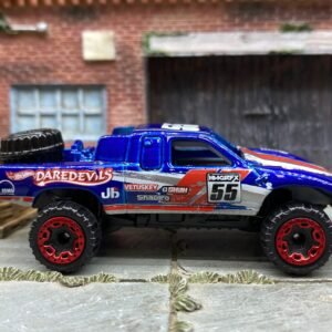 Loose Hot Wheels - Toyota Tacoma Off Road 4x4 Baja - Daredevils Blue 55