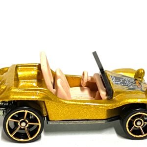 Loose Hot Wheels - Volkswagen VW Meyers Manx Dune Buggy - Gold and Pink