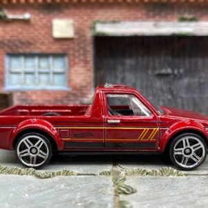 Loose Hot Wheels - VW Volkswagen Caddy Pick Up - Dark Red