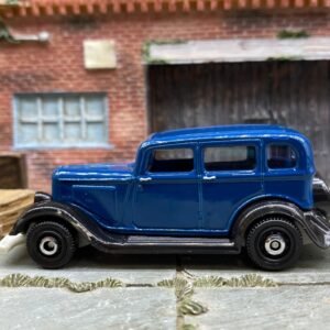 Loose Matchbox - 1933 Plymouth - Blue and Black