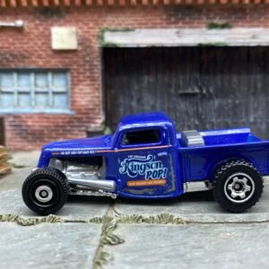 Loose Matchbox - 1935 Ford Pick Up Truck - Blue Kingson Pop Livery