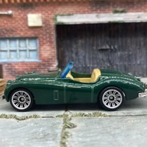 Loose Matchbox - 1956 Jaguare XK140 Convertible - Dark Green