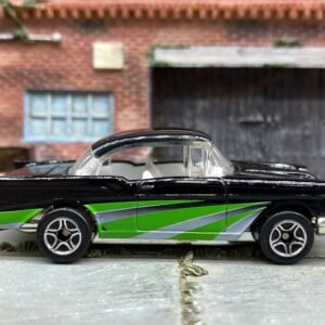 Loose Matchbox - 1957 Chevrolet - Black, Green and Silver
