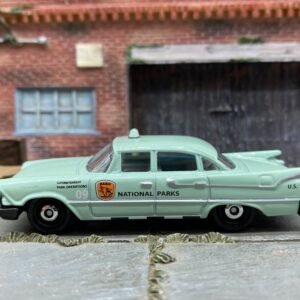 Loose Matchbox - 1959 Dodge Coronet Police Car - Green National Parks