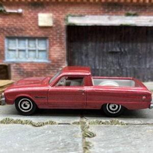Loose Matchbox - 1961 Ford Falcon Ranchero - Pink and Gray