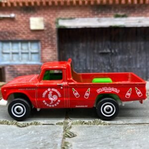 Loose Matchbox - 1962 Nissan Junior Mini Truck - Red, White and Green