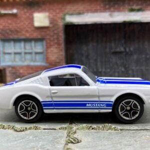 Loose Matchbox - 1965 Ford Mustang GT (Fastback) - White and Blue