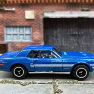 Loose Matchbox - 1968 Ford Mustang GT SC California Special - Blue and White