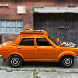Loose Matchbox - 1970 Datsun 510 Rally Car - Orange