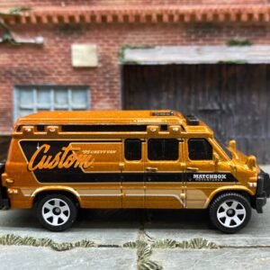 Loose Matchbox - Custom 1995 Chevy Van - Brown