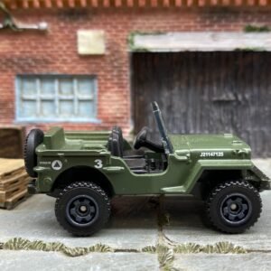 Loose Matchbox - Jeep Willys - Army Green