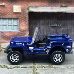 Loose Matchbox - Jeep Willys - Dark Blue